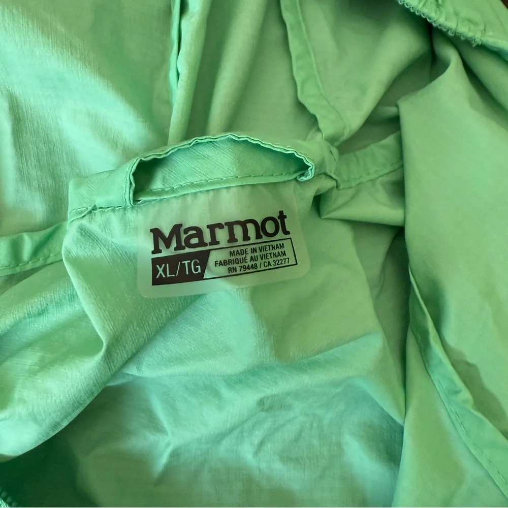 Marmot Women's Mint Green Light Weight Jacket - Picture 7 of 7